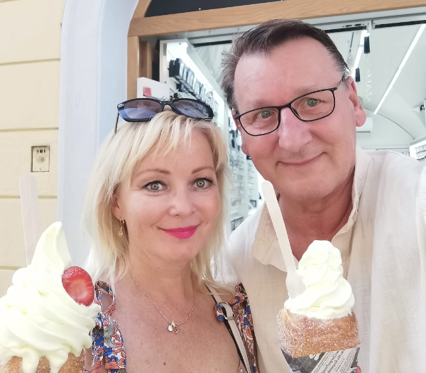 Olga und Andreas in Prag